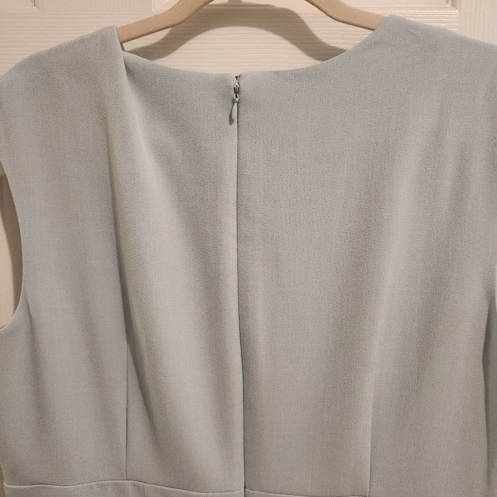 NWOT Kasper Mint Green Crepe Sheath - Picture 4 of 7